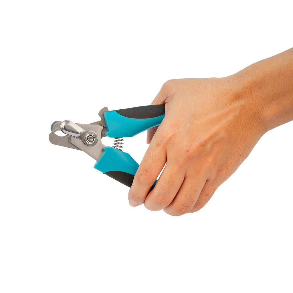 pet nail clipper with safety guard