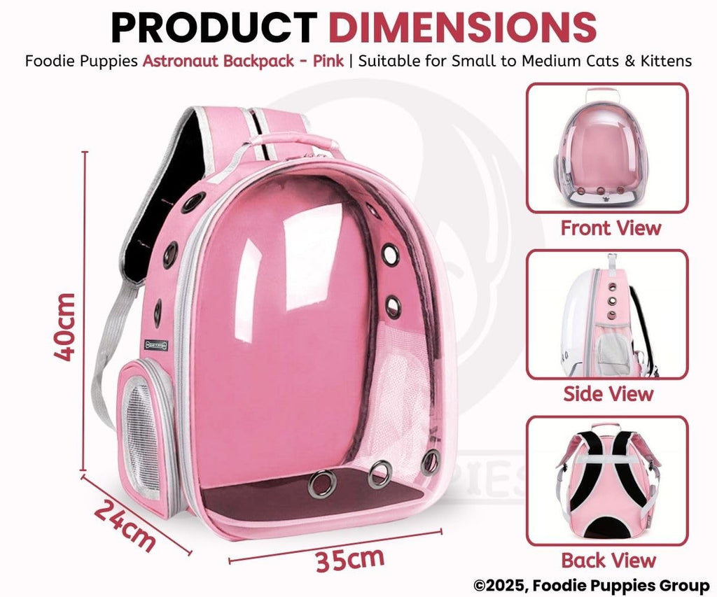 transparent pet carrier backpack