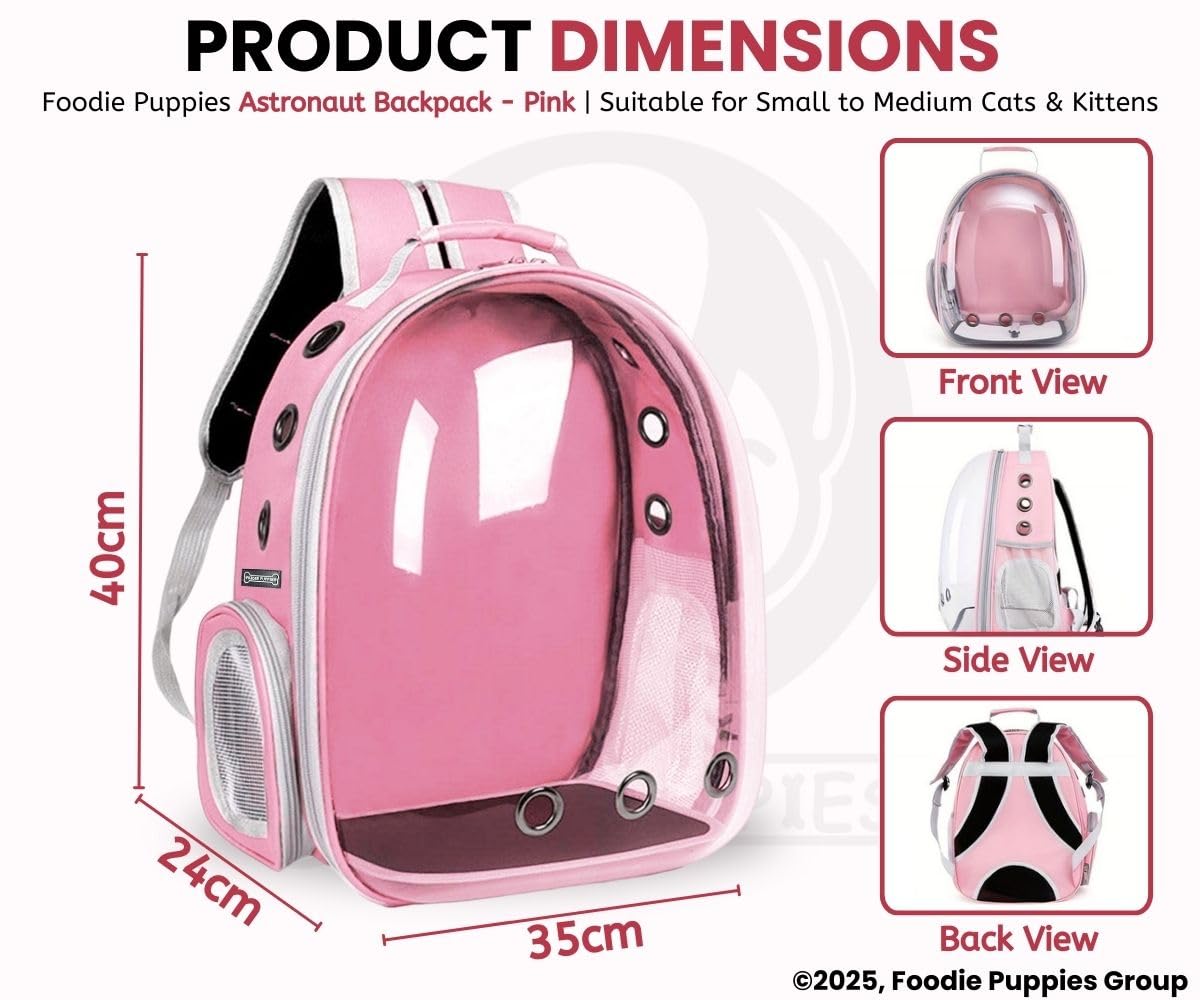 transparent pet carrier backpack
