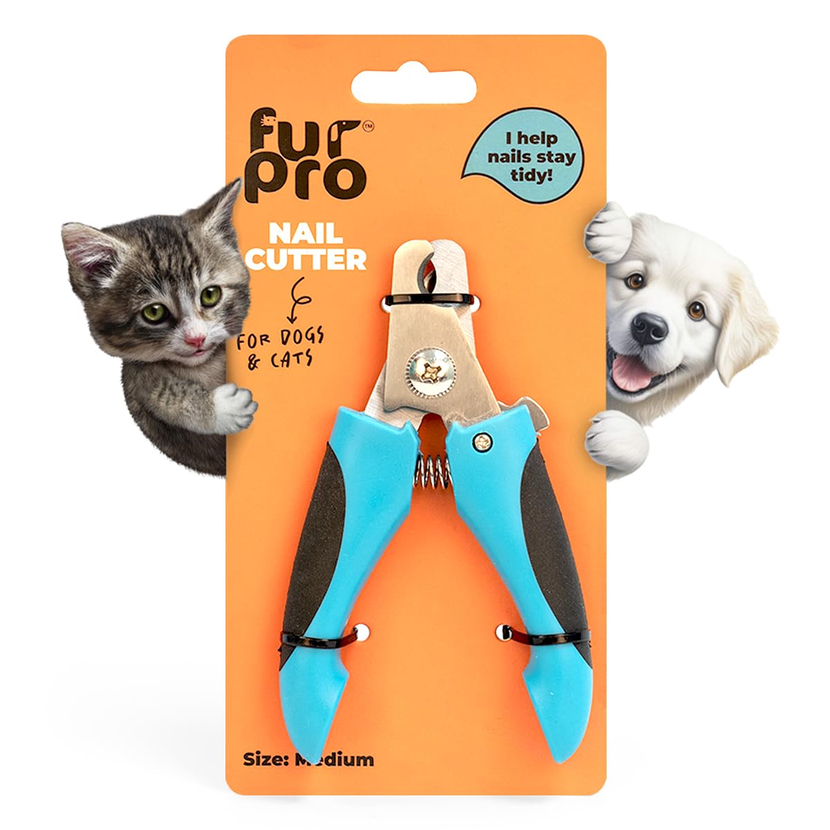 pet nail clipper with safety guard