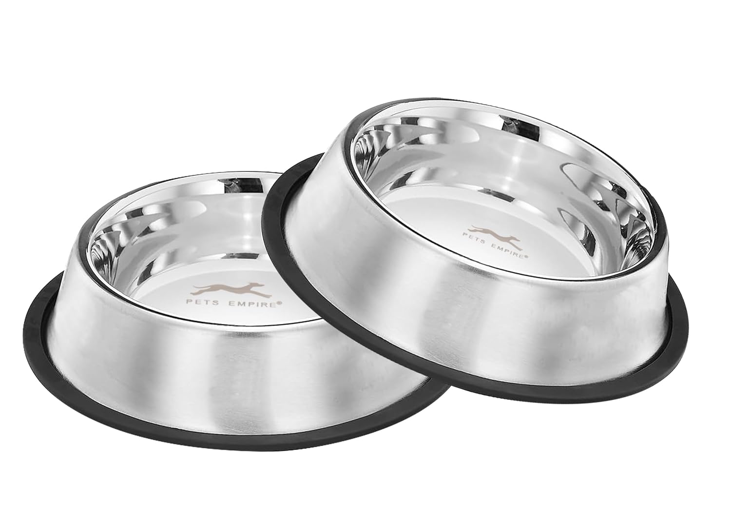 Stainless Steel Dog & Cat Food Bowl Set (2 x 700ml) My Store 10