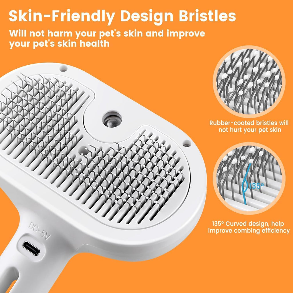 Steam Pet Brush for Pets | FurryTales My Store 10