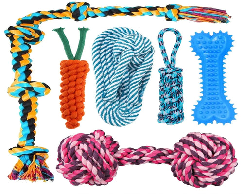 Dog Chew & Rope Toy Set (Pack of 6) My Store 10