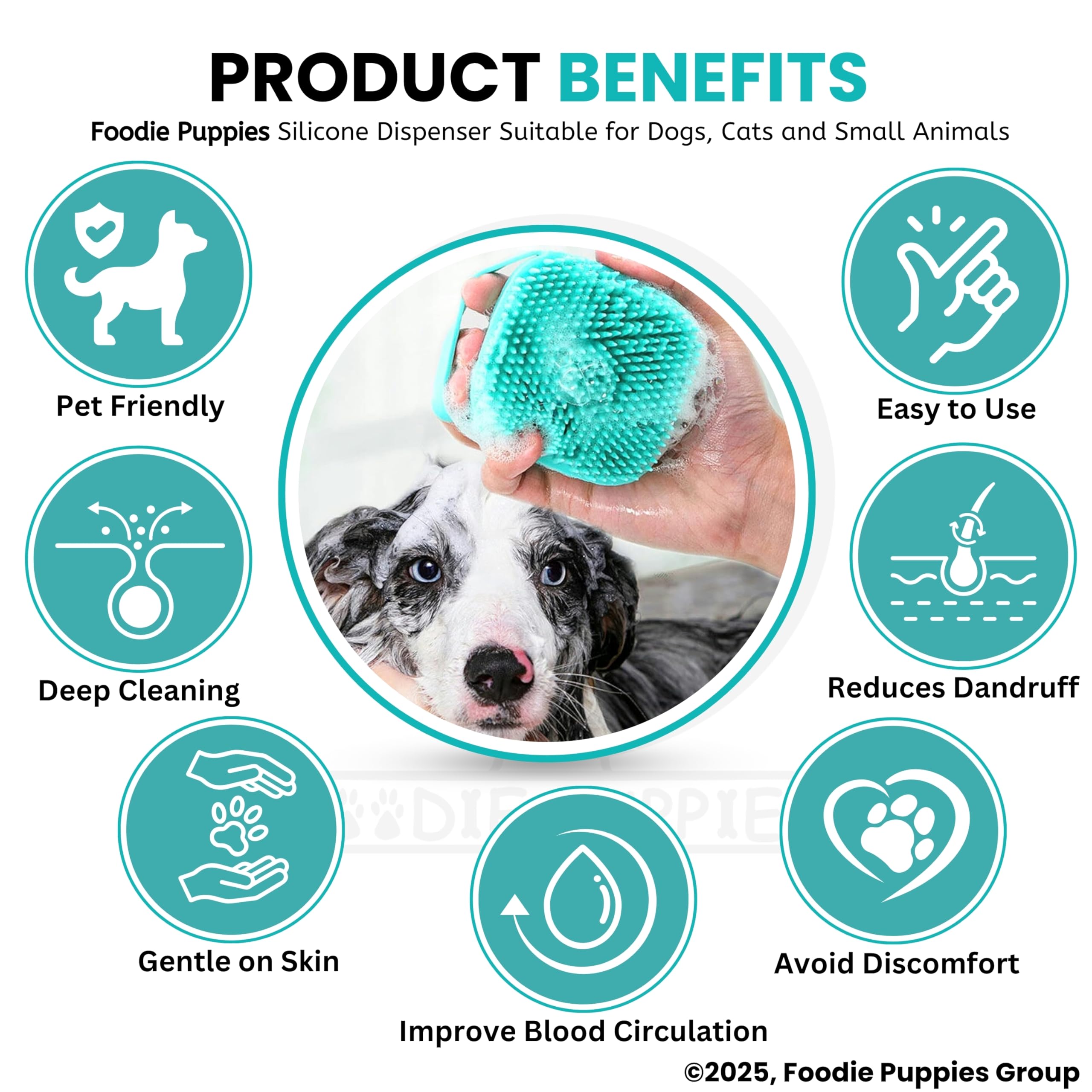 Pet Grooming Brush with Shampoo | FurryTales My Store 10