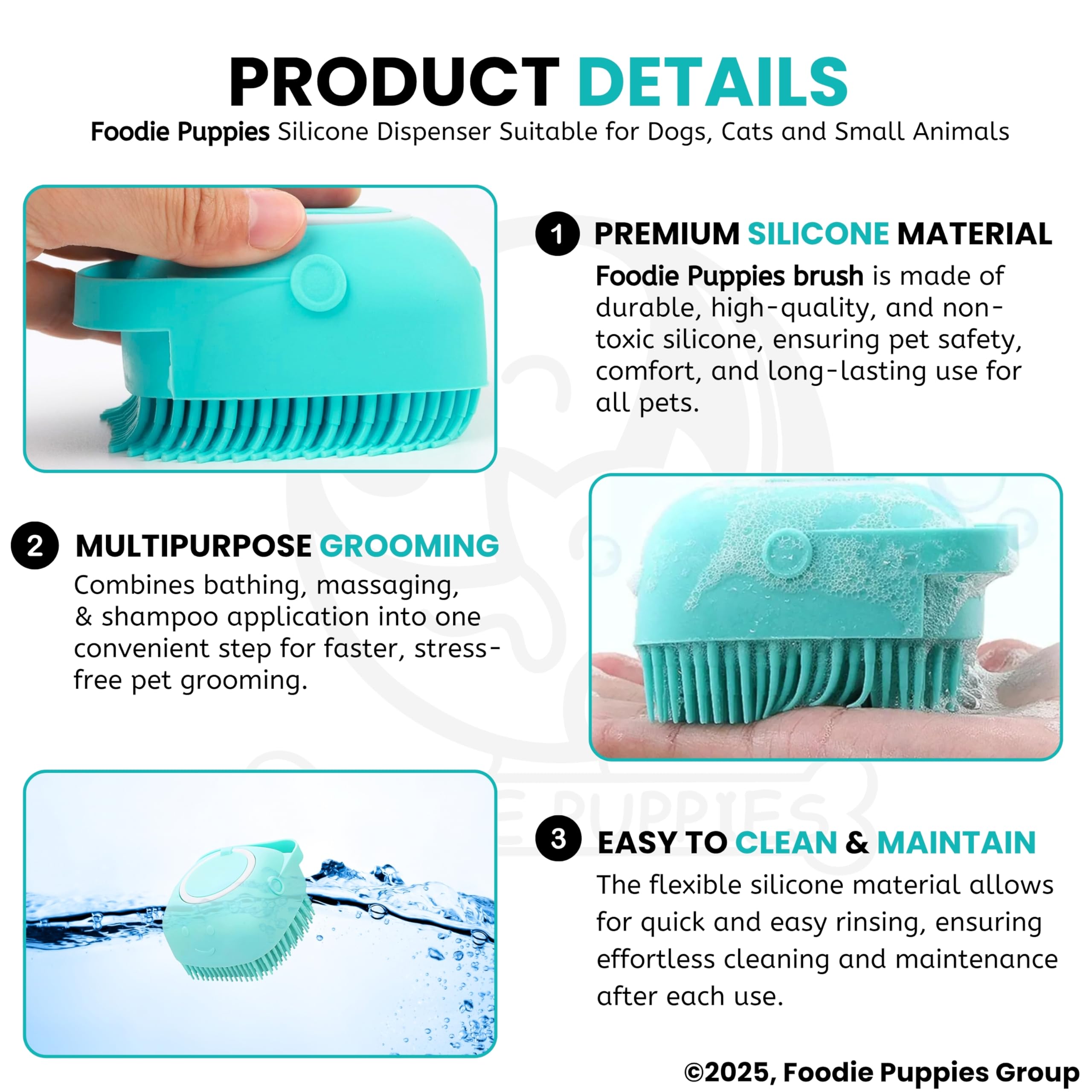 Pet Grooming Brush with Shampoo | FurryTales My Store 10